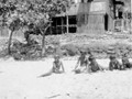 Corregidor - kids on beach at Barrio - 1933