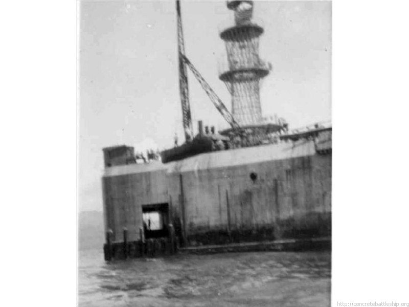 1936-38 Fort entrance as seen from the water