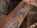 Battery Wilson - View further up the right side of the14 inch gun barrel