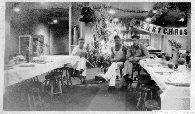 Ft Drum - Dining Room Christmas Dinner - 1933 
