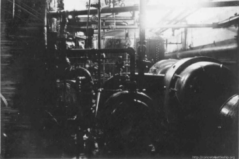 Engine Room - Salt Water Pumps