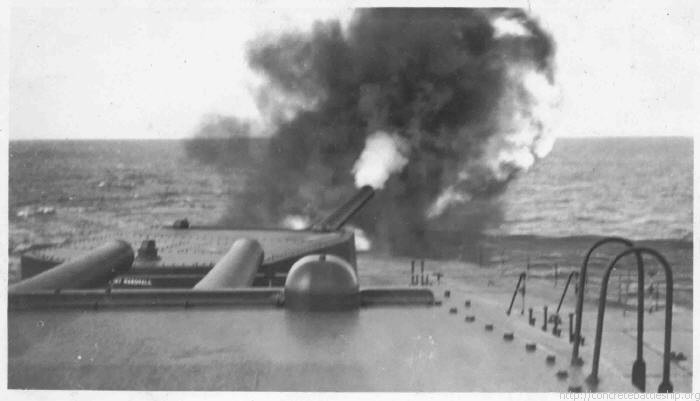 1933 Ft Drum - 14-inch fwd turret firing